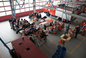 Brotzeit mit dem "Maibaumdieben"