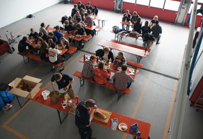 Brotzeit mit dem "Maibaumdieben"