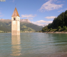Graun Vinschgau , Reschensee