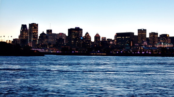 Montreal , von Île Sainte-Hélène