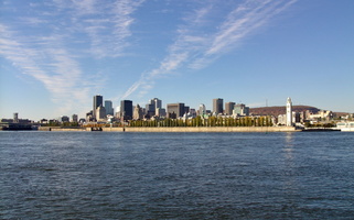 Montreal , von Île Sainte-Hélène