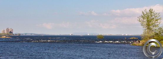 Lachine , Stromschnellen im Sankt-Lorenz-Strom