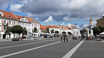 Vilnius , Rathausplatz