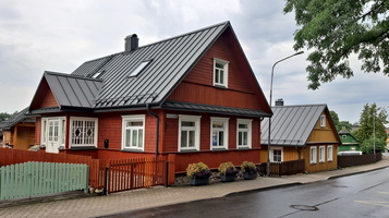 Karäer Häuser von Trakai