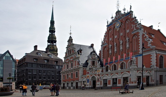 Riga , Schwarzhäupterhaus